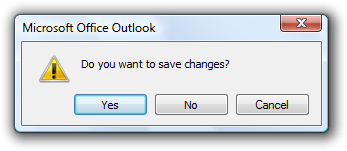 Screenshot of save dialog from Microsoft Outlook