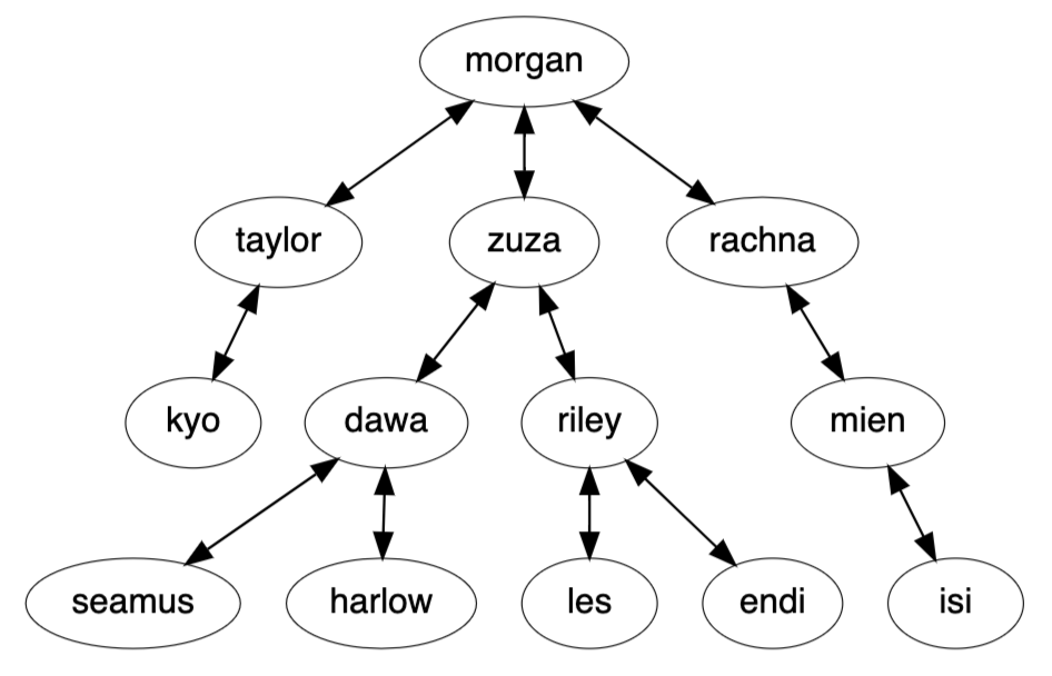 Bidirectional Tree